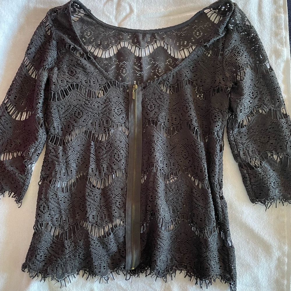 Zara Embroidered Blouse